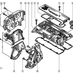 7701040740 7701040740 reno megane f7r kÜlbÜtÖr kapak conta