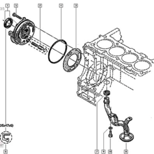 7439207951 renault laguna volvo motor yaĞ pompa yenİ (kopya)