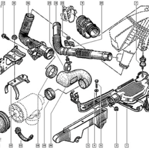 7700857866 renault laguna megane f3r motor hava fİlİtre borusu (kopya)