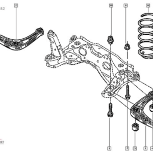 7700419775 renault laguna n7q volvo motorlu motor kulak (kopya)