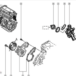 7700864435 7700864435 renault megane coupe f7r termostat +kÜtÜk